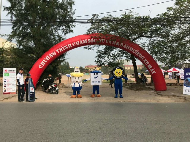 “Ngày hội chăm sóc xe máy” khép lại hành trình 2017 tại Nam Định
