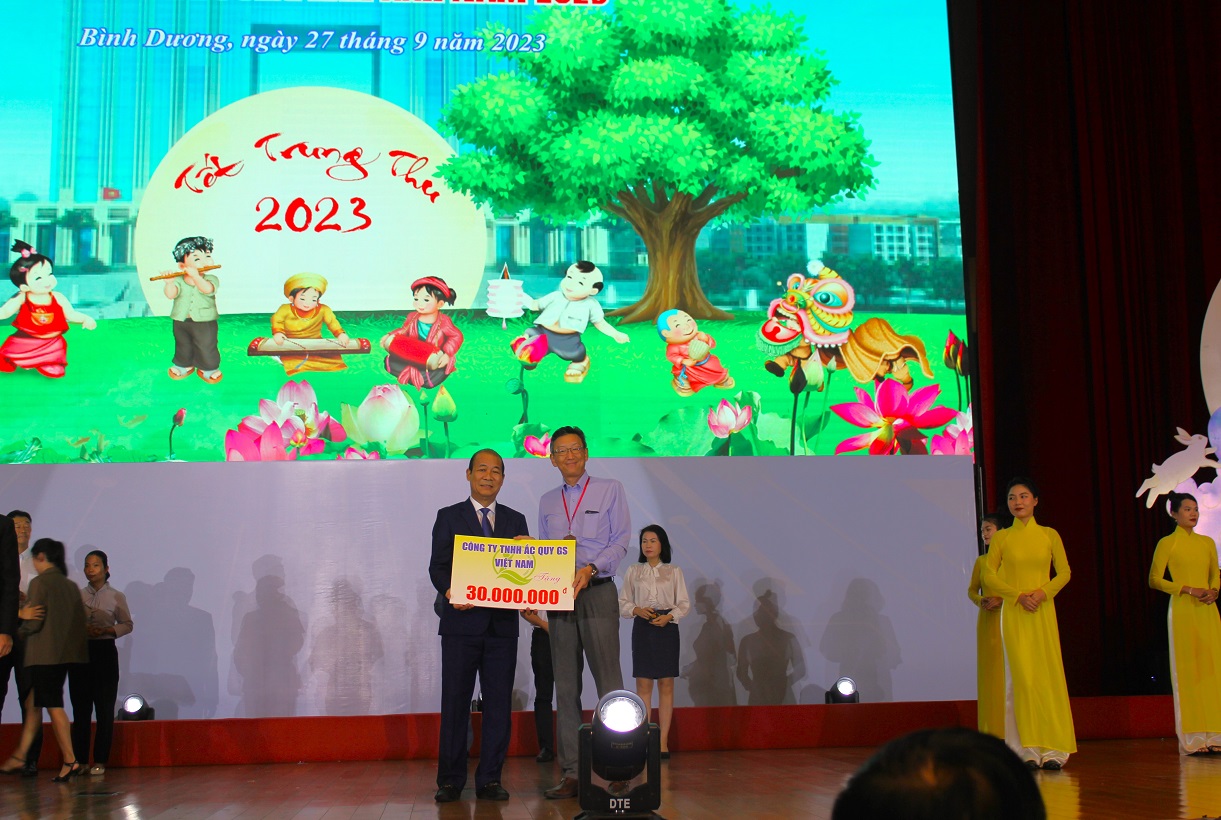 GS BATTERY VIETNAM SPONSORED FOR “MID-AUTUMN FESTIVAL” IN BINH DUONG PROVINCE 2023