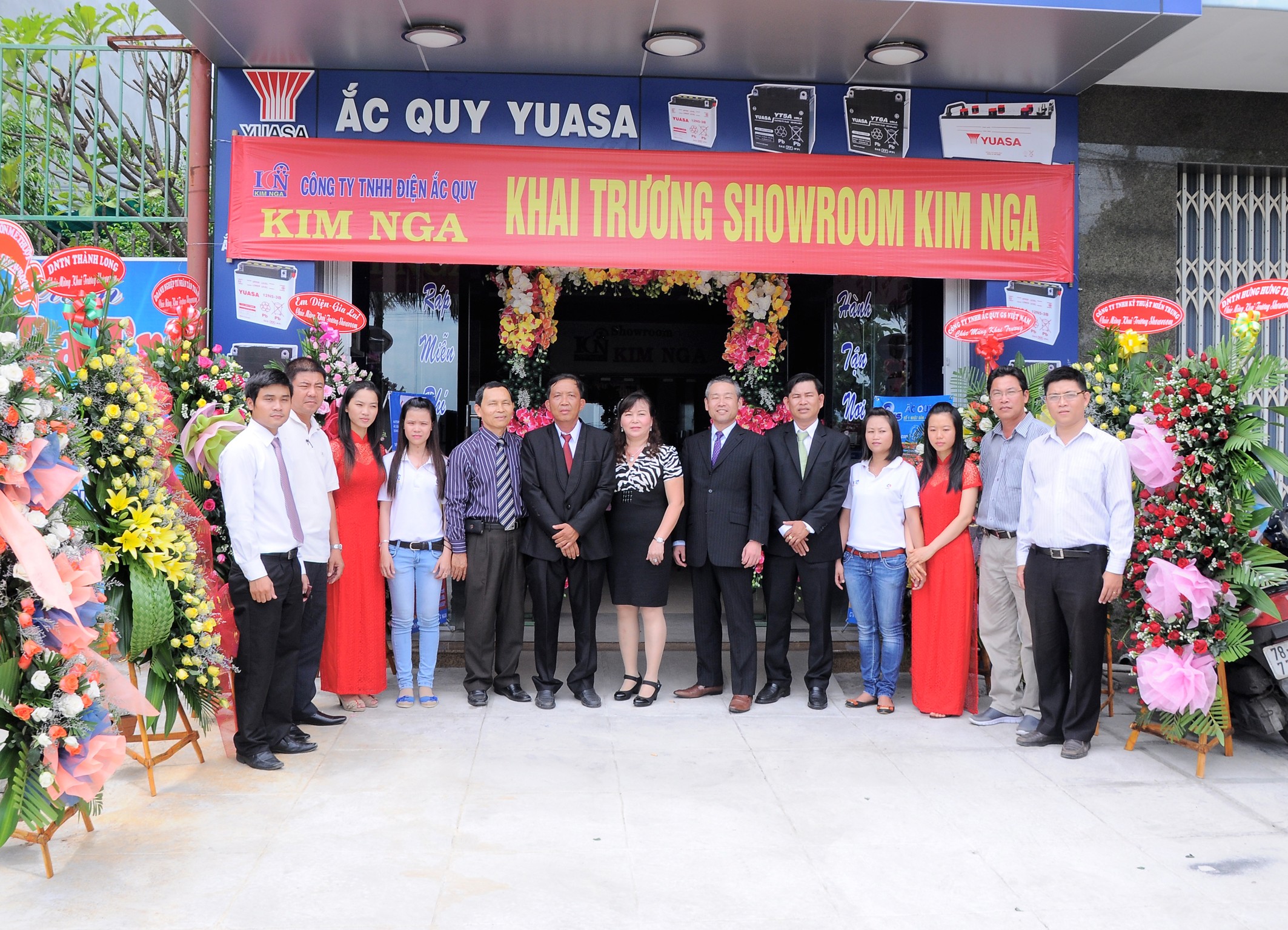 Khai trương Showroom Yuasa & Hội nghị khách hàng Ắc quy GS & Yuasa tại tỉnh Phú Yên (Nhà phân phối Kim Nga)