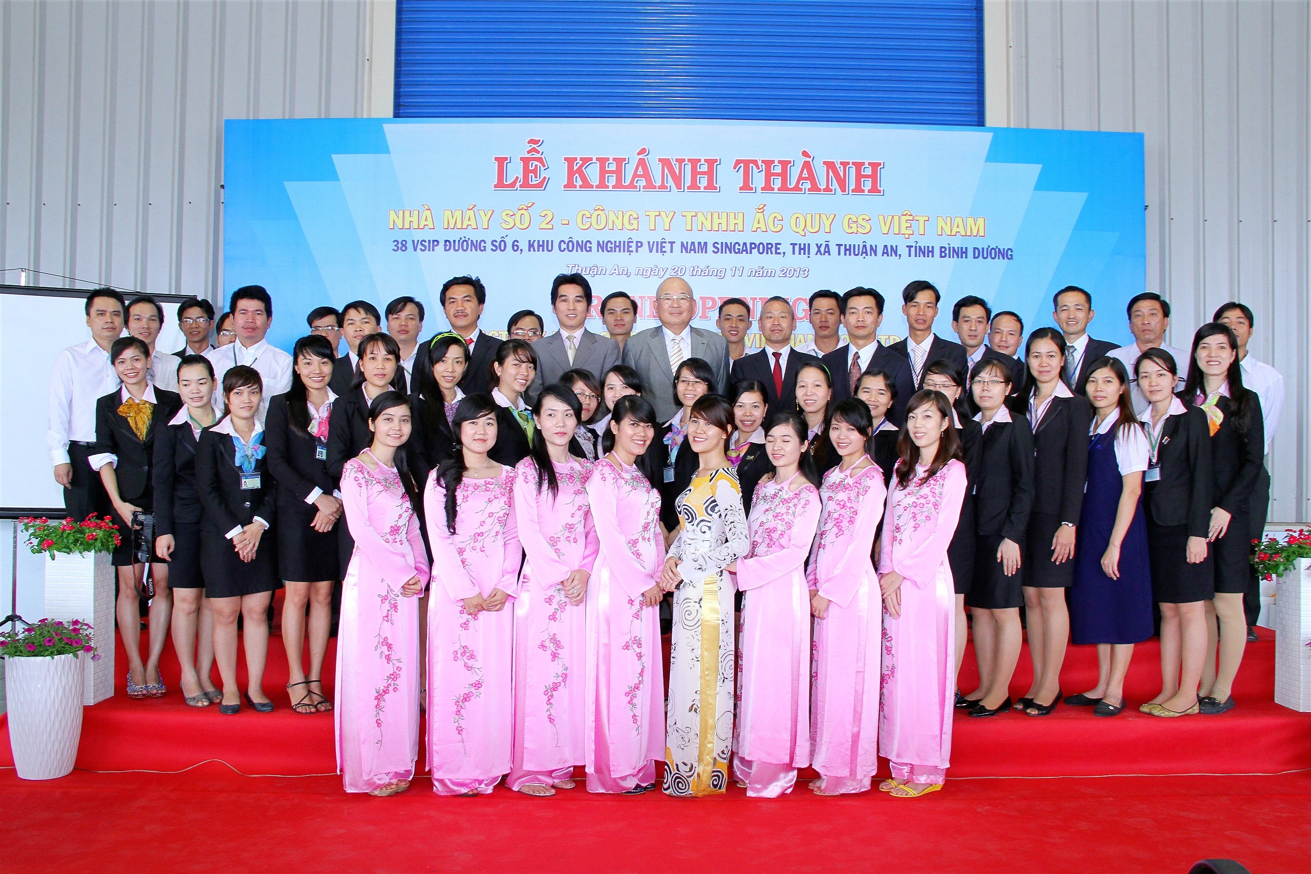 GSV OPENS THE NO.2 FACTORY IN BINH DUONG PROVINCE