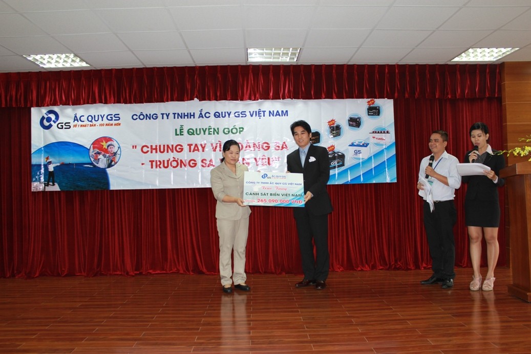 GSV SUPPORTS 265.090.000 VND TO VIETNAM MARINE POLICE