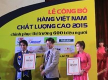 GSV HAS RECEIVED CERTIFICATE OF HIGH QUALITY VIETNAMESE GOODS 2015