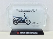 GSV ACHIEVED TOP 12 COST CO-OPERATION SUPPLIER OF SUZUKI VIET NAM IN 2014