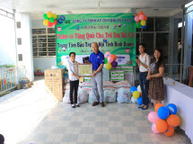 VISIT AND GIVE GIFTS TO ORPHANS AND DISABLED CHILDREN AT SOCIAL SPONSORED CENTER OF BINH DUONG PROVINCE (BRANCH 1)