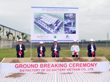 GS BATTERY VIETNAM HOLD THE GROUNDBREAKING CEREMONY FOR THE THIRD FACTORY IN BINH XUYEN