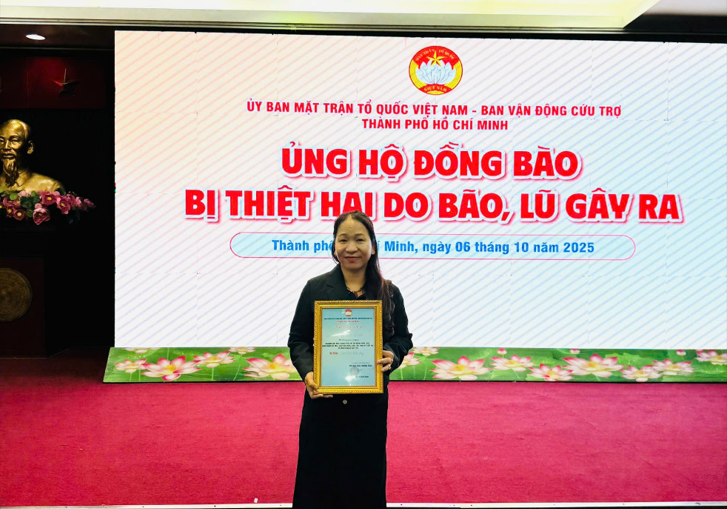 ẮC QUY GS VIỆT NAM CHUNG TAY CỨU TRỢ ĐỒNG BÀO BỊ THIỆT HẠI DO BÃO BUALOI GÂY RA