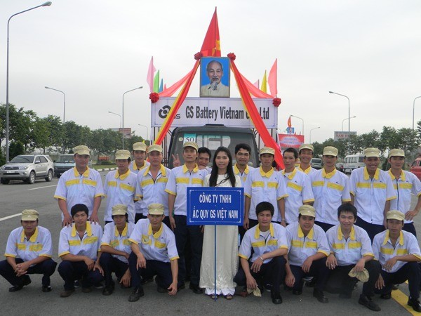 GS Battery Viet Nam Co., Ltd joined the fire and fighting contest in Binh Duong, 2011