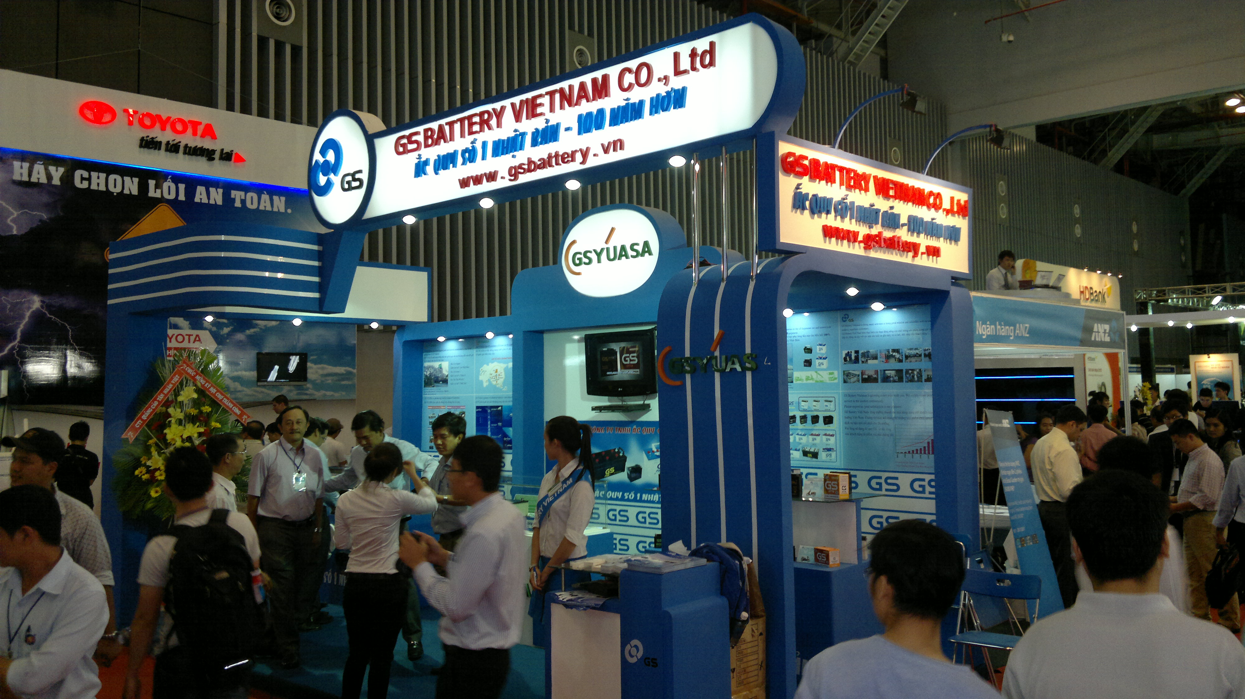 Ắc Quy GS Việt Nam Tại Triển Lãm Ôtô Việt Nam 2011 (Lần Thứ 7)
