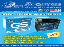 New product of MF Battery For Motorcycle ‘GTZ6V (12V-5Ah)’