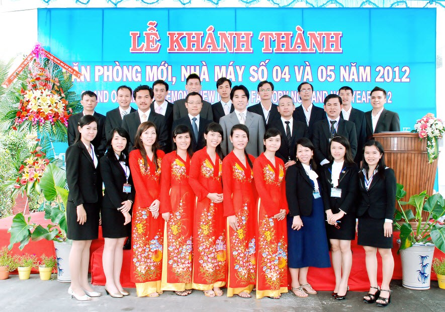 Lễ khánh thành nhà máy số 4, 5 và văn phòng mới ngày 01/10/2012