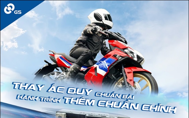 Ắc quy xe máy GS – Bền bỉ, ổn định, sẵn sàng khởi động mọi hành trình